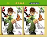 Ben 10 difference online keresős játék