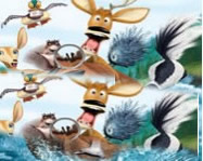 Hidden numbers Ice Age online keresős játék
