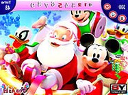 Mickey and Santa Christmas online keresős játék